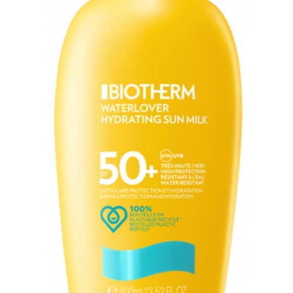 Biotherm Waterlover Sun Milk Protection and Hydration SPF50+ 400ml / 13.52 FL OZ - Picture 2 of 6